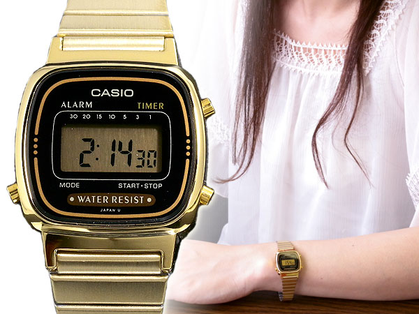 Reloj Casio Digital Mujer LA-670WGA-1